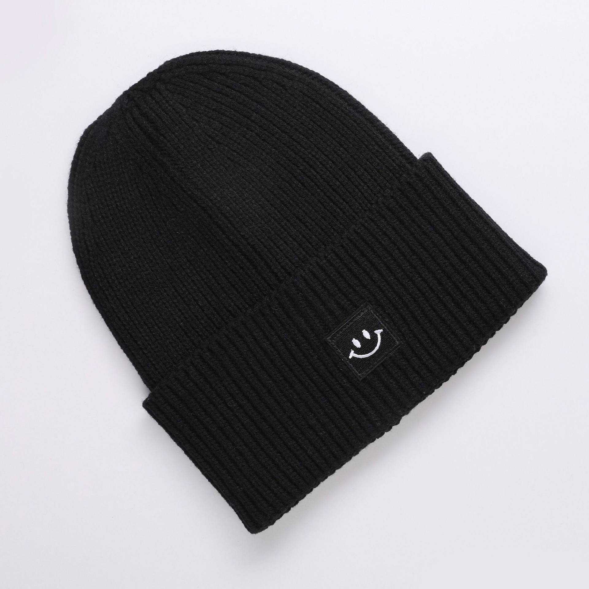 Goldjunge Oversized Beanie Happy Black Goldjunge Oversized Beanie Happy Black von GoldjungeOnline