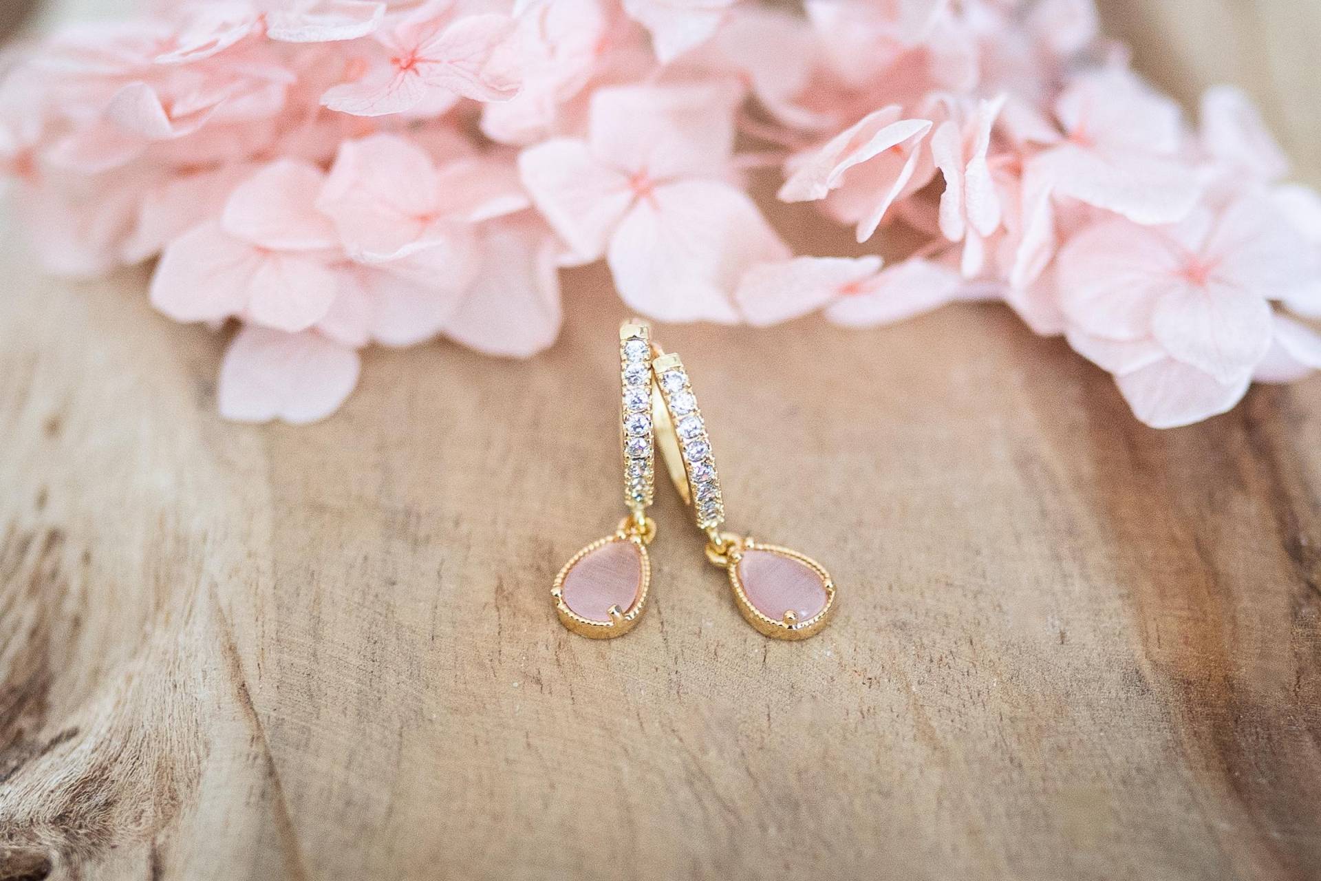 Creolen Pastell Rosa von GoldmiezeShop