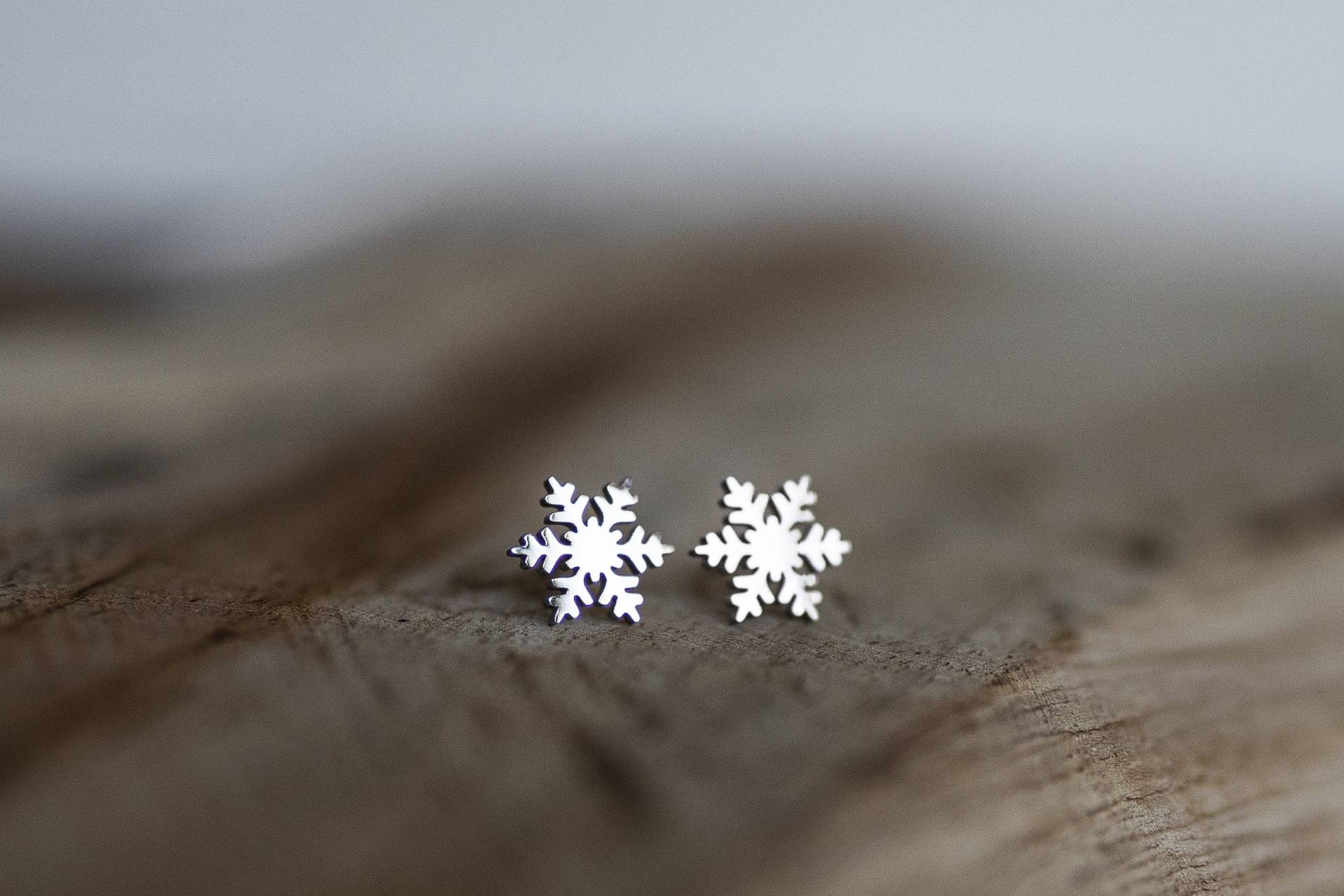 Edelstahl Stecker Snowflake von GoldmiezeShop