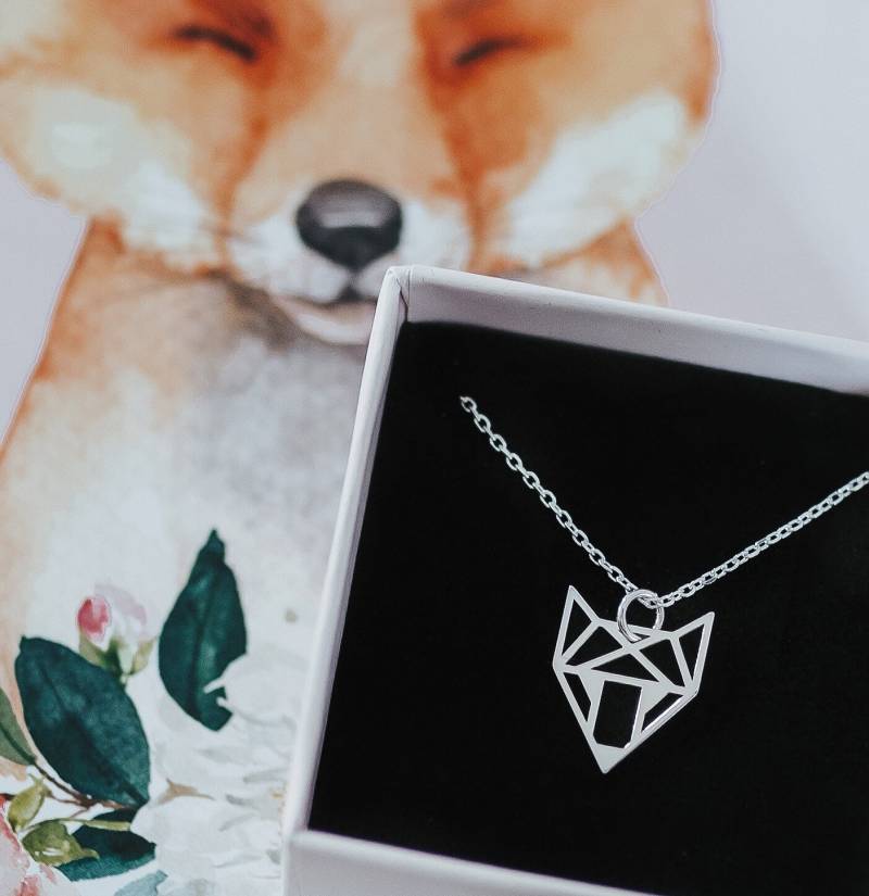 Kette 925Er Silber Fuchs von GoldmiezeShop
