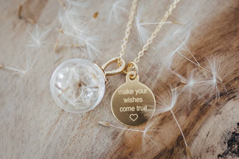 Kette 925Er Silber Pusteblumen von GoldmiezeShop