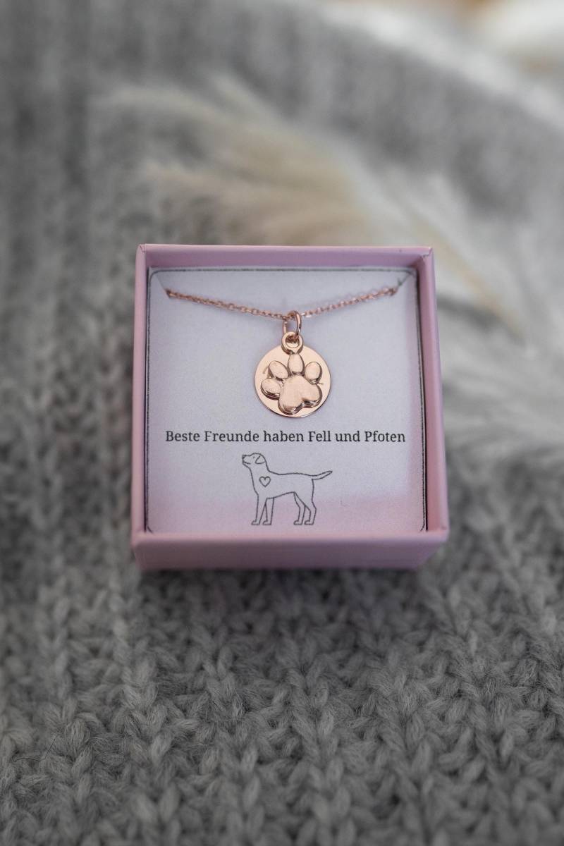 Kette Pfote, Geschenk Für Hundemama, Hund, Hundebesitzer, Personalisierte von GoldmiezeShop