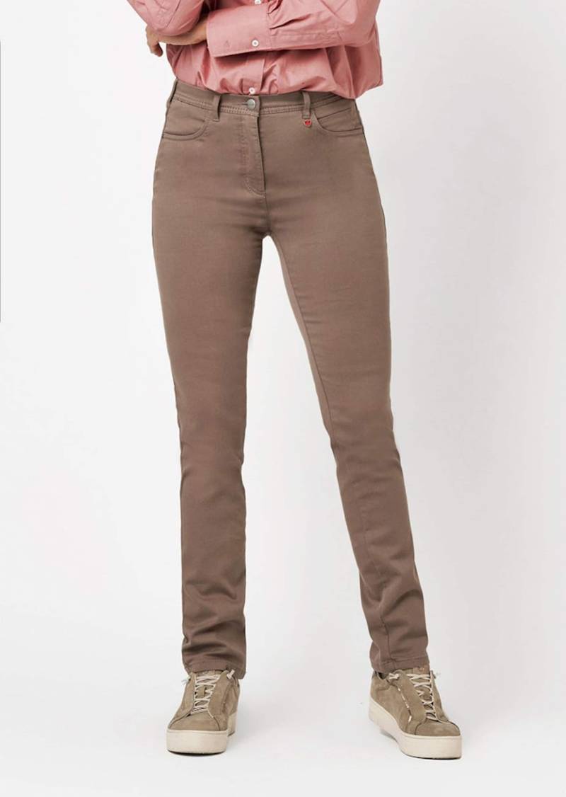 5-Pocket-Hose "Meine beste Freundin" - taupe - Gr. 20 von Goldner Fashion von Goldner Fashion