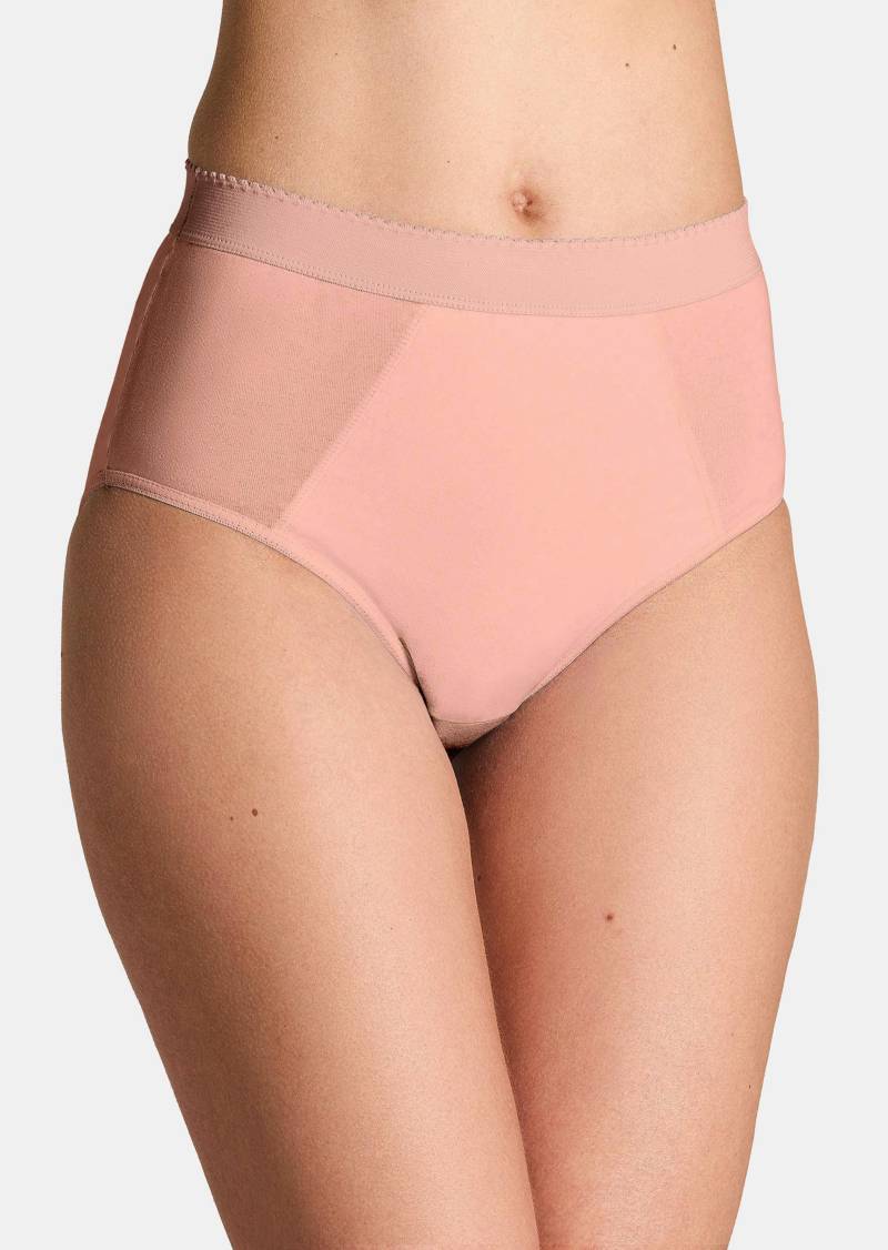 Bauchweg-Slip im 7er-Pack - caramel - Gr. 48 von Goldner Fashion von Goldner Fashion