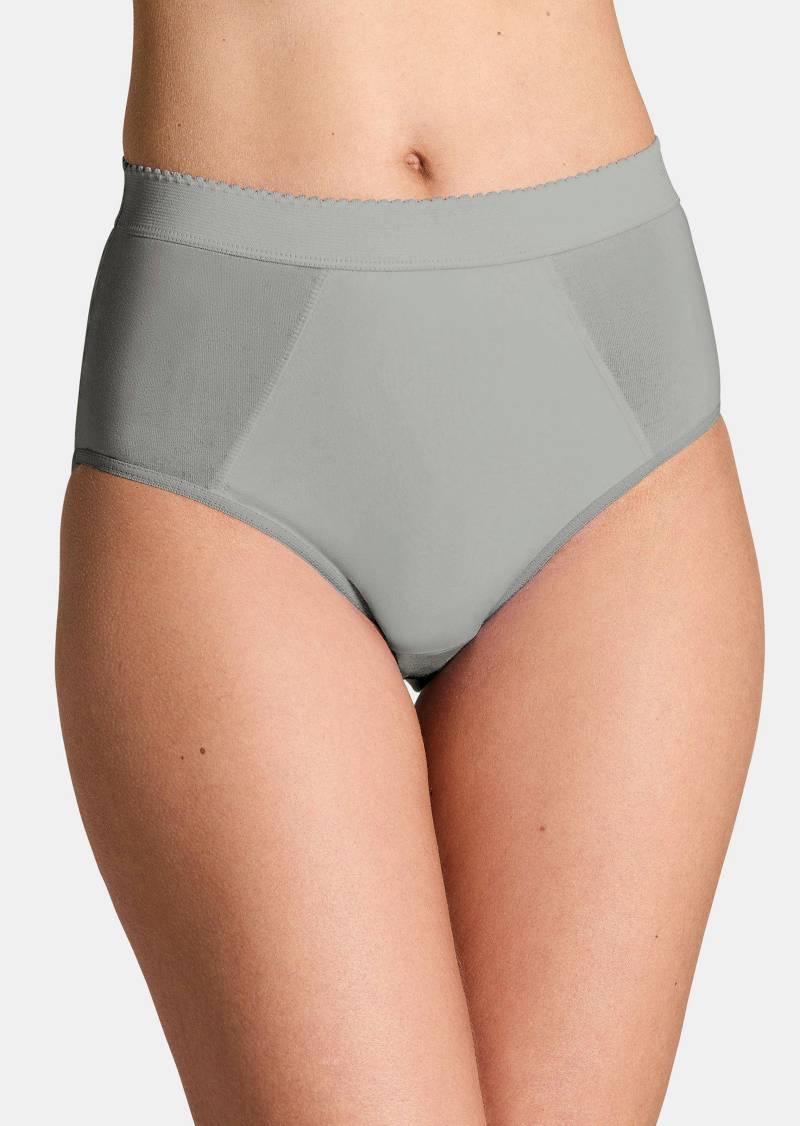 Bauchweg-Slip im 7er-Pack - grau - Gr. 36 von Goldner Fashion von Goldner Fashion