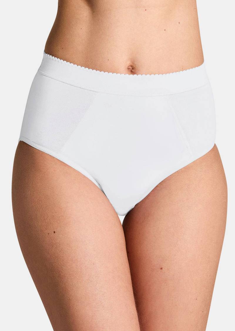 Bauchweg-Slip im 7er-Pack - weiß - Gr. 38 von Goldner Fashion von Goldner Fashion