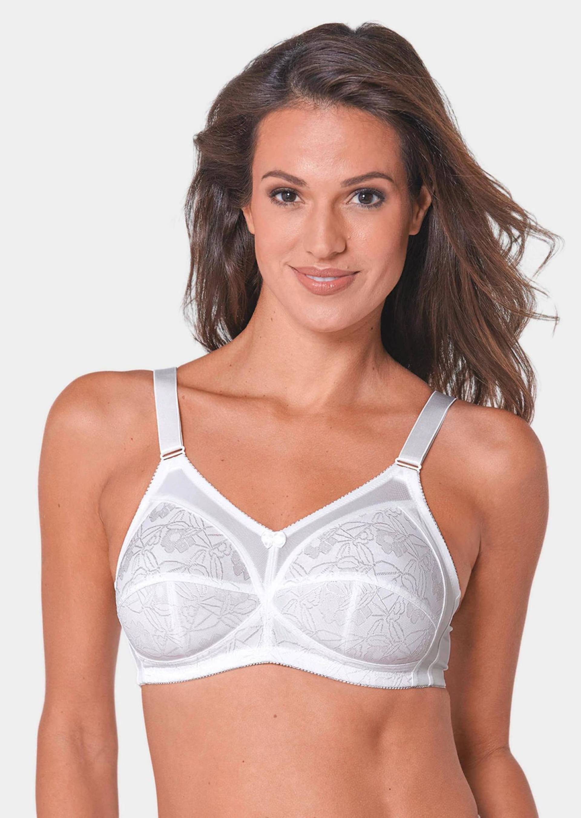 Bequemer Soft-BH 2er-Pack - weiß - Gr. 80 C von Goldner Fashion Bequemer Soft-BH 2er-Pack - weiß - Gr. 80 C von Goldner Fashion von Goldner Fashion