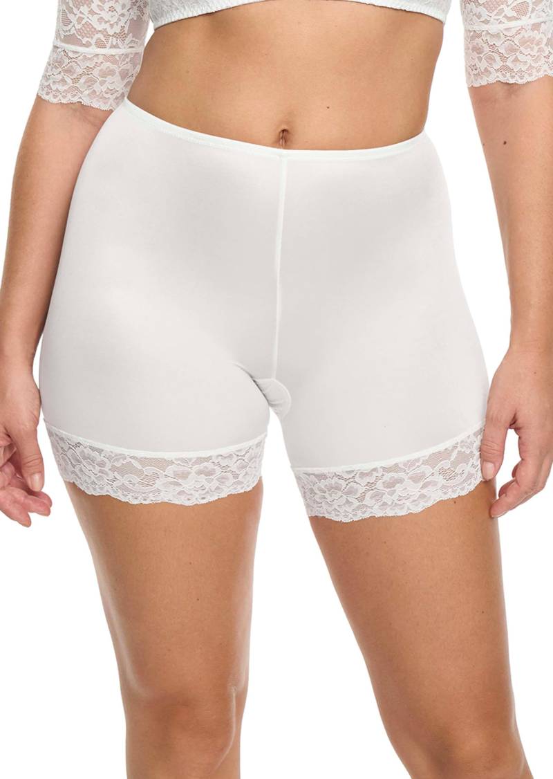 Dirndl-Longshort mit Spitze - weiß - Gr. 44 von Goldner Fashion von Goldner Fashion