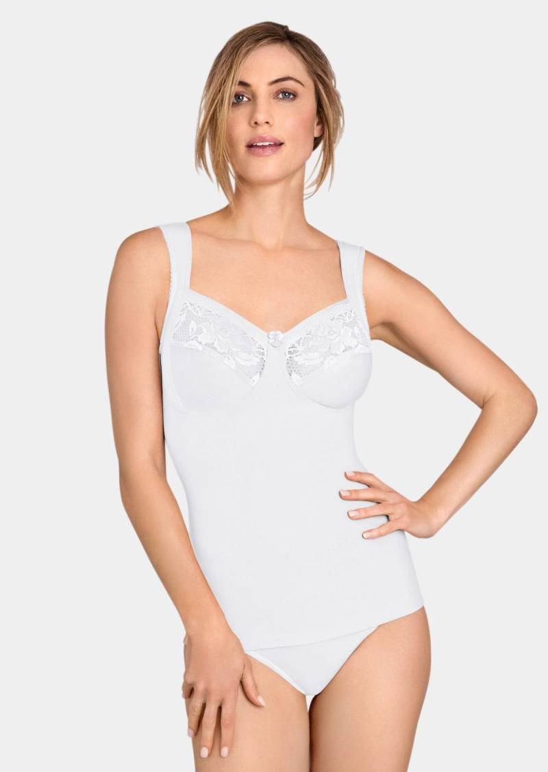 Figurformendes BH-Unterhemd - weiß - Gr. 85 C von Goldner Fashion von Goldner Fashion