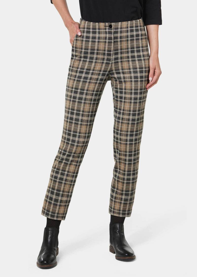 Glencheck-Hose - beige / grau / gemustert - Gr. 27 von Goldner Fashion Glencheck-Hose - beige / grau / gemustert - Gr. 27 von Goldner Fashion von Goldner Fashion