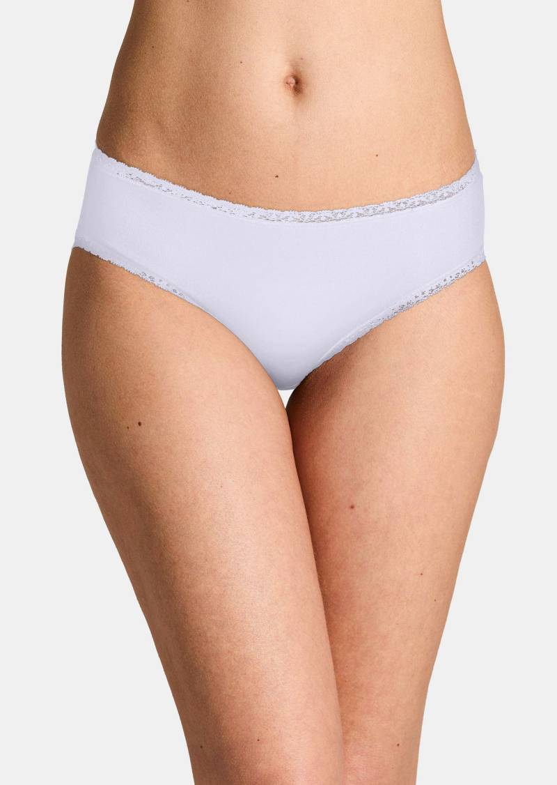 Hüftslip im 2er-Pack - weiß - Gr. 40 von Goldner Fashion von Goldner Fashion
