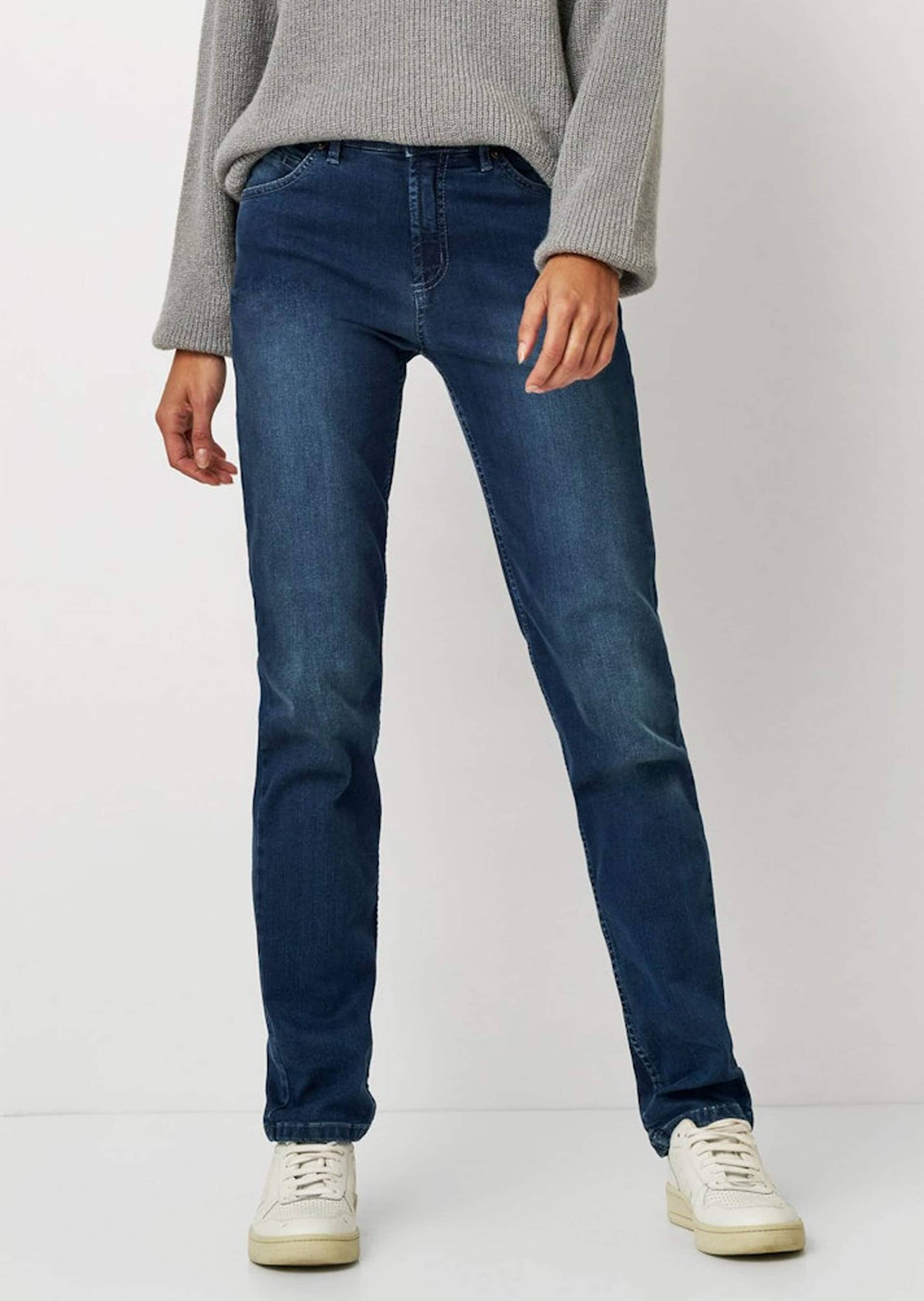 Jeans "Liv" in gerader 5-Pocket-Form - blau - Gr. 19 von Goldner Fashion Jeans "Liv" in gerader 5-Pocket-Form - blau - Gr. 19 von Goldner Fashion von Goldner Fashion
