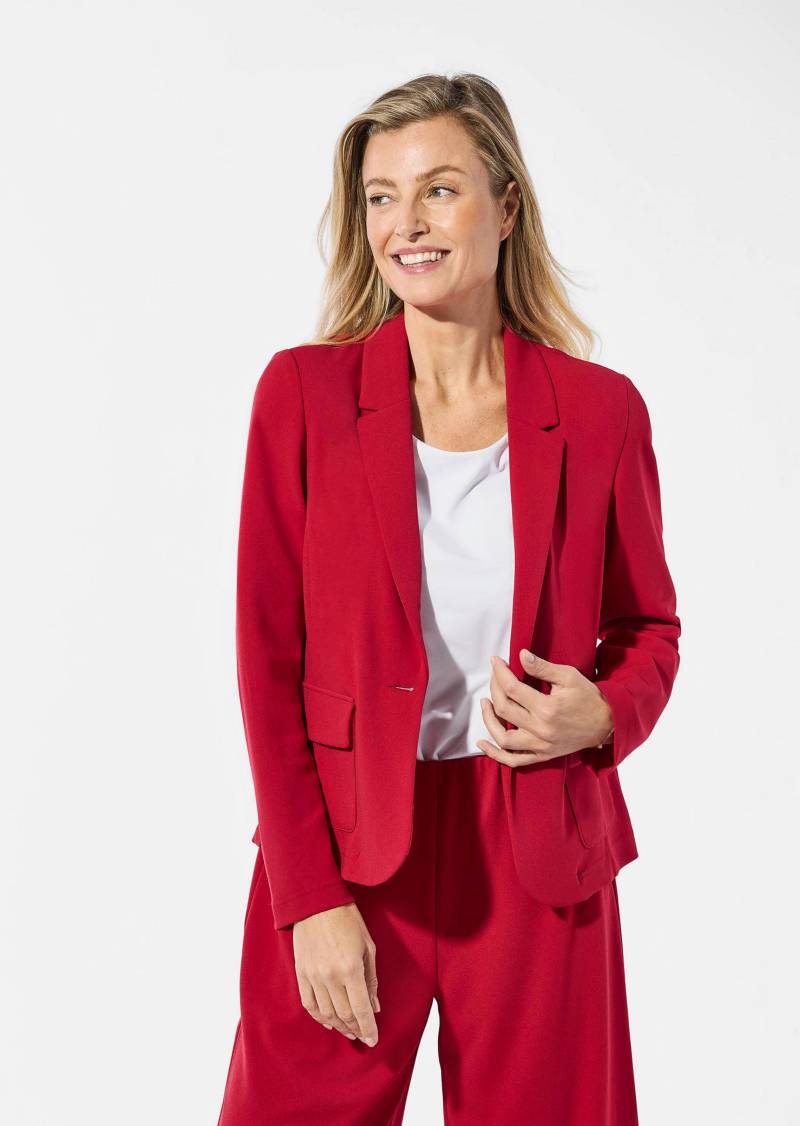 Jersey-Blazer - rot - Gr. 23 von Goldner Fashion von Goldner Fashion