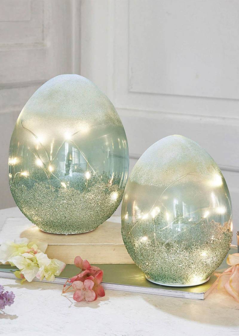 LED-Ostereier 2er-Set - mint - Gr. Einheitsgröße von Goldner Fashion von Goldner Fashion