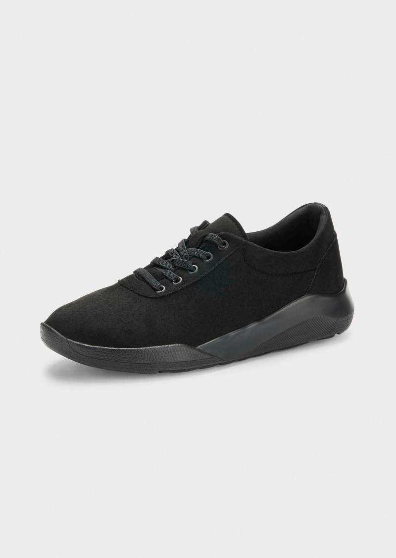 Leichter Sneaker mit Soft-Touch - schwarz - Gr. 38 von Goldner Fashion von Goldner Fashion