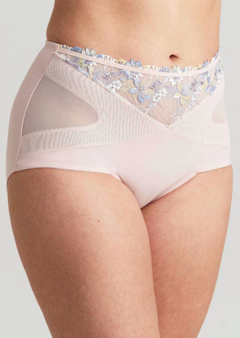 Miederhose mit edler Stickerei - champagner - Gr. 46 von Goldner Fashion von Goldner Fashion