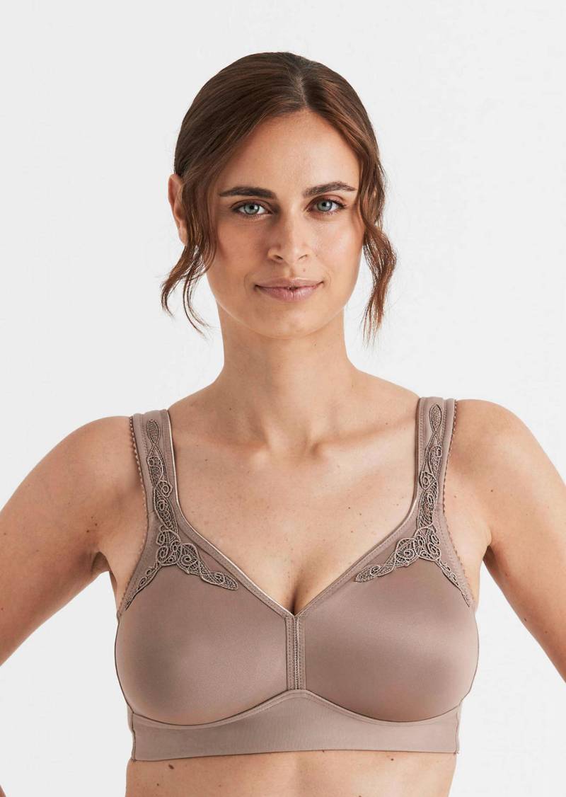 Minimizer-BH ohne Bügel - taupe - Gr. 75 D von Goldner Fashion von Goldner Fashion