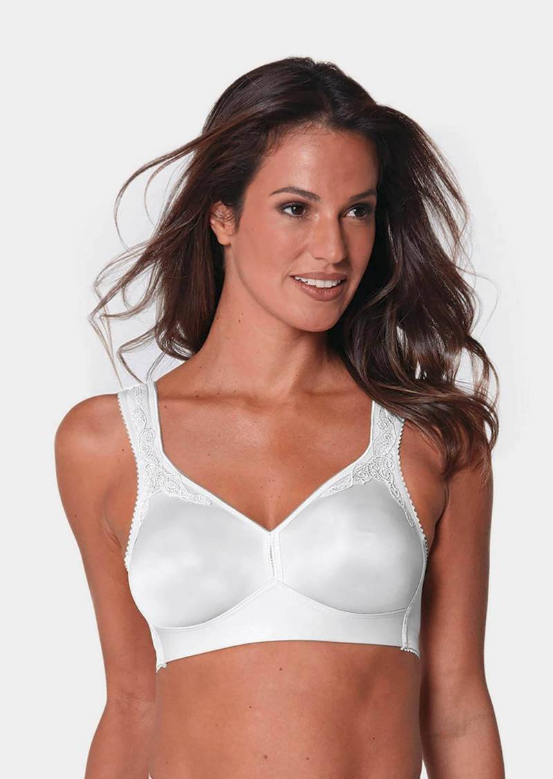 Minimizer-BH ohne Bügel - weiß - Gr. 75 C von Goldner Fashion von Goldner Fashion