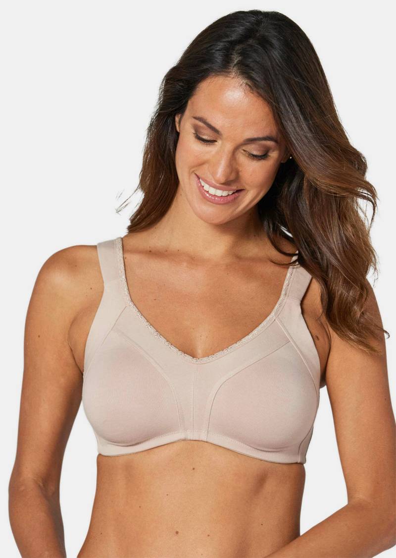 Minimizer Soft-BH mit Entlastungsträgern - caramel - Gr. 85 C von Goldner Fashion Minimizer Soft-BH mit Entlastungsträgern - caramel - Gr. 85 C von Goldner Fashion von Goldner Fashion