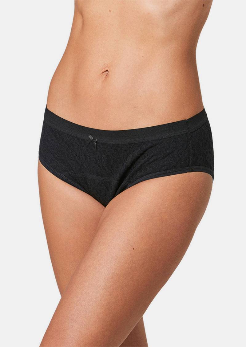 Moderner Inkontinenz-Slip in Spitze allover - schwarz - Gr. L von Goldner Fashion von Goldner Fashion