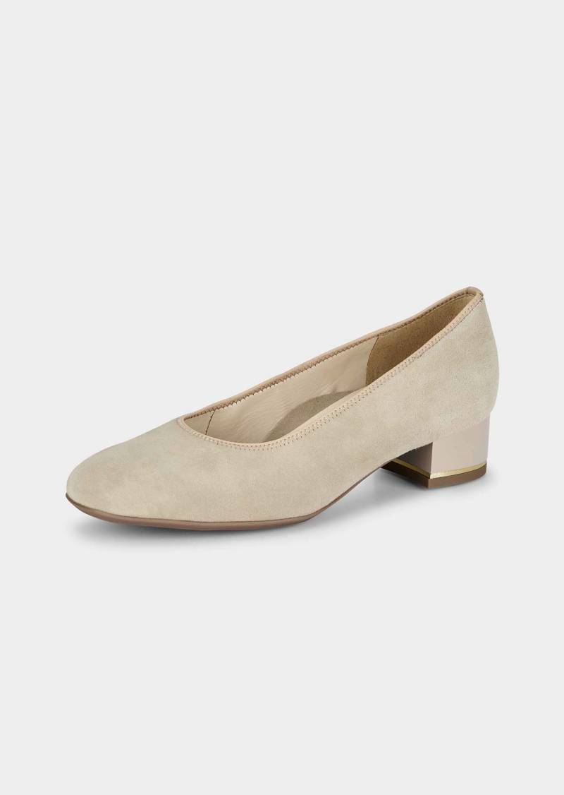 Pumps in klassischem Look - beige - Gr. 38 von Goldner Fashion von Goldner Fashion