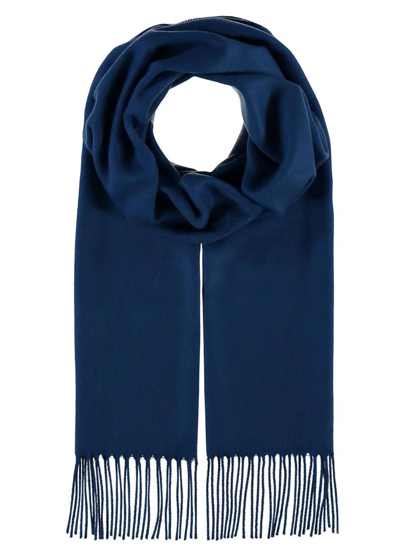 Schal mit Cashmere-Feeling - blau - Gr. Einheitsgröße von Goldner Fashion von Goldner Fashion