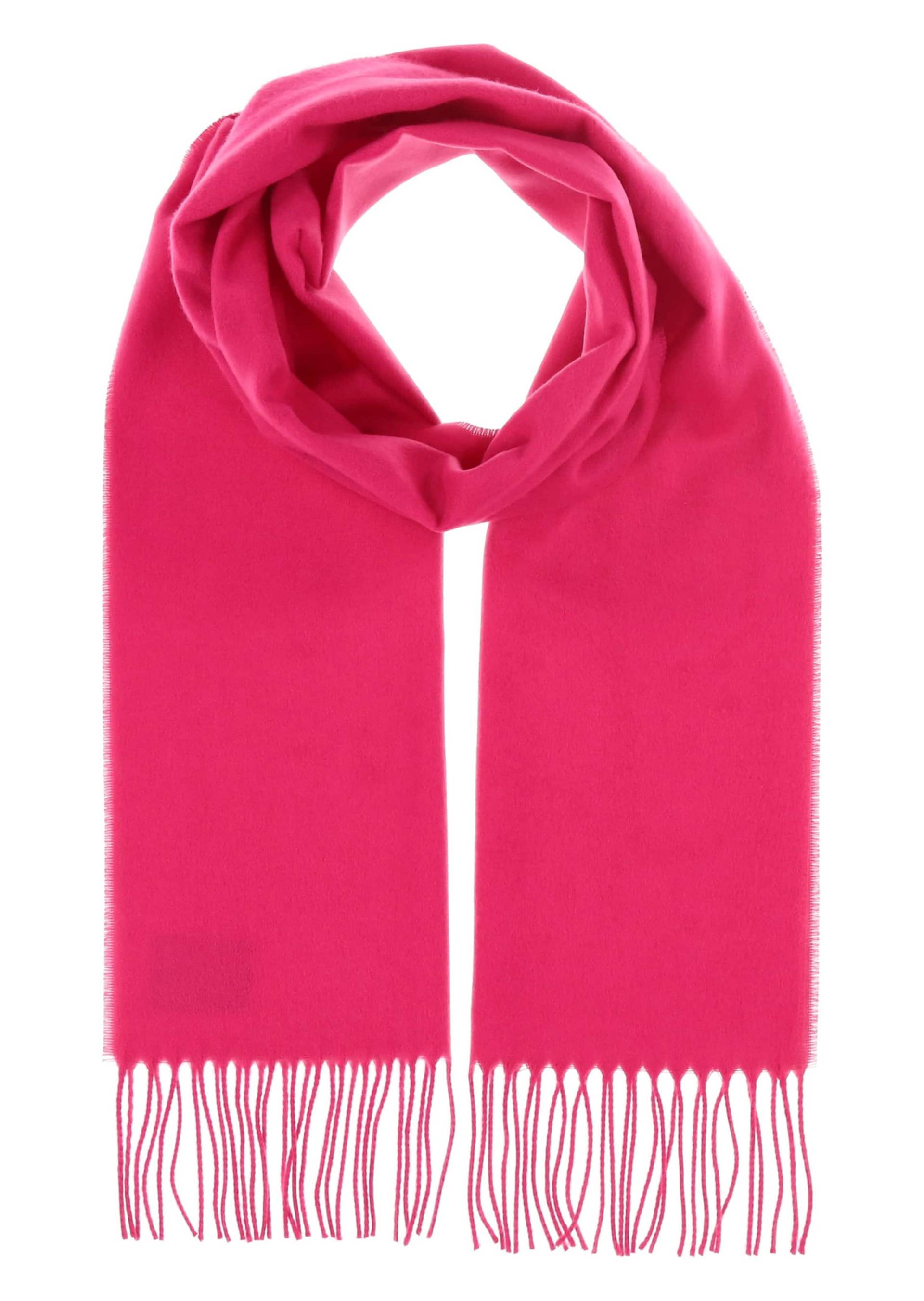 Schal mit Cashmere-Feeling - pink - Gr. Einheitsgröße von Goldner Fashion von Goldner Fashion