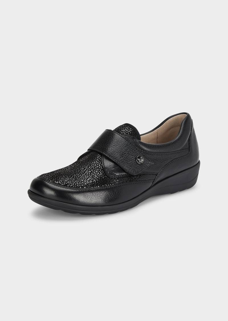 Slipper mit angenehmer Hallux-Funktion - schwarz - Gr. 42 von Goldner Fashion von Goldner Fashion