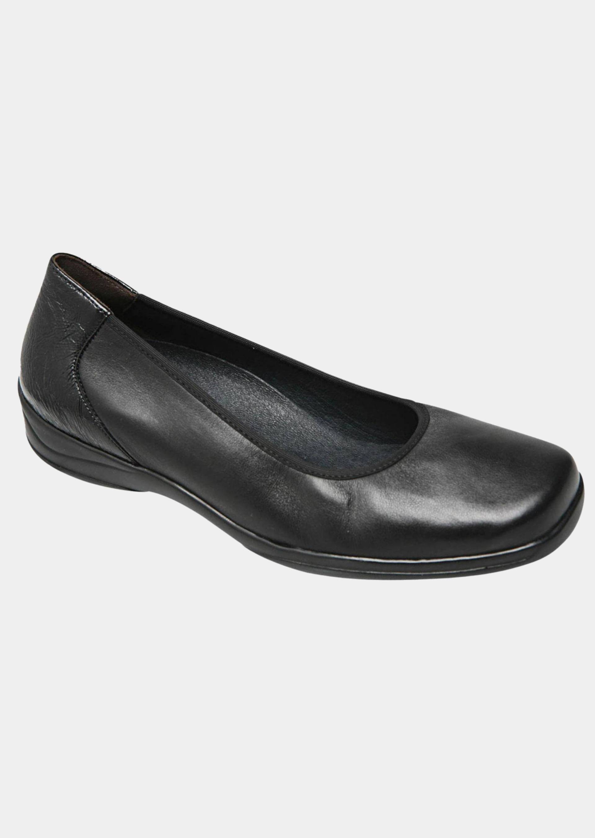 Slipper mit auswechselbarem Fußbett - schwarz - Gr. 38 von Goldner Fashion von Goldner Fashion