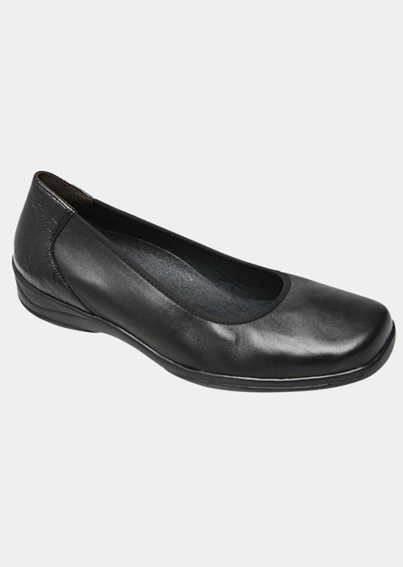 Slipper mit auswechselbarem Fußbett - schwarz - Gr. 41 von Goldner Fashion von Goldner Fashion
