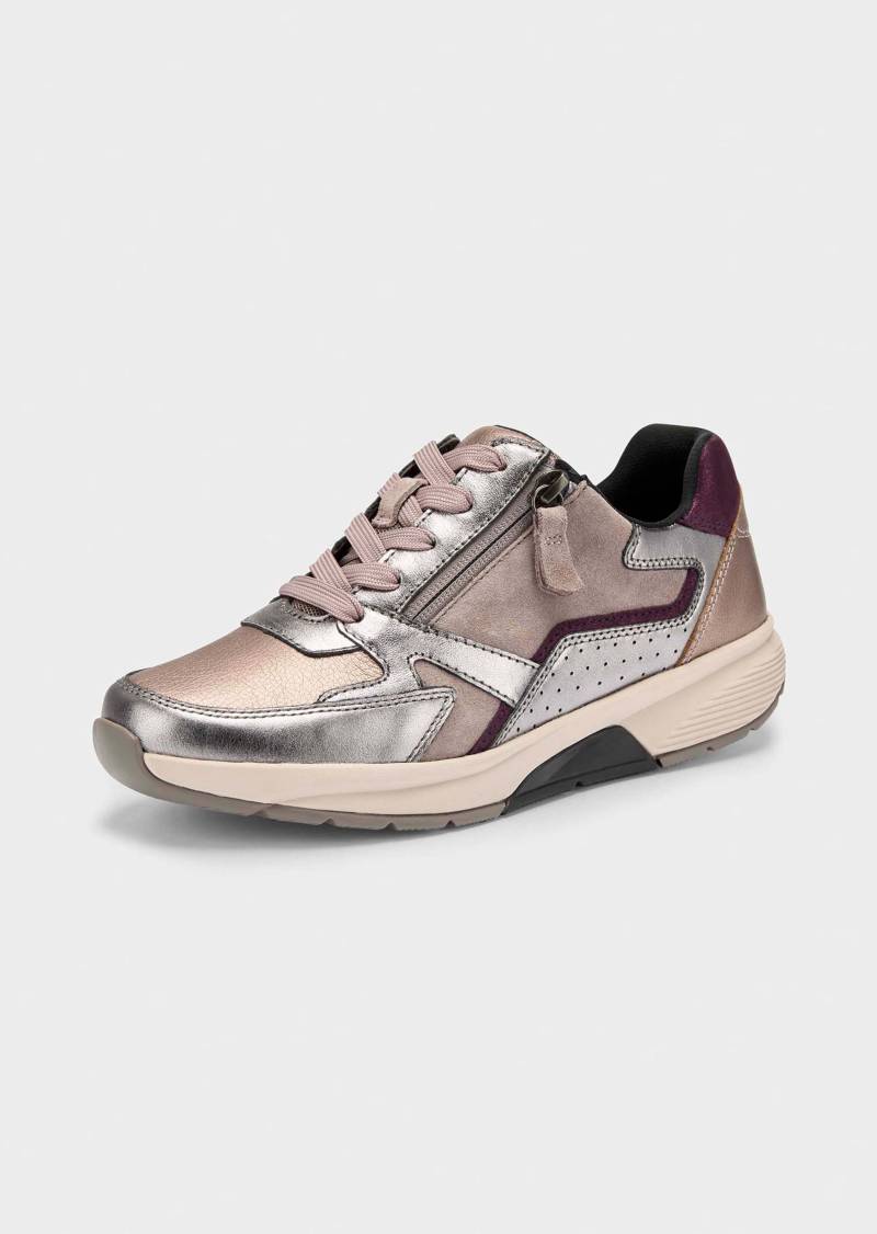 Sneaker mit Mesh-Futter - rosé / silberfarben - Gr. 6,5 von Goldner Fashion Sneaker mit Mesh-Futter - rosé / silberfarben - Gr. 6,5 von Goldner Fashion von Goldner Fashion