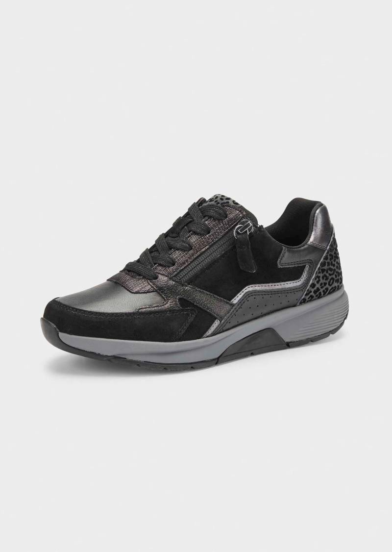 Sneaker mit Mesh-Futter - schwarz - Gr. 4 von Goldner Fashion von Goldner Fashion