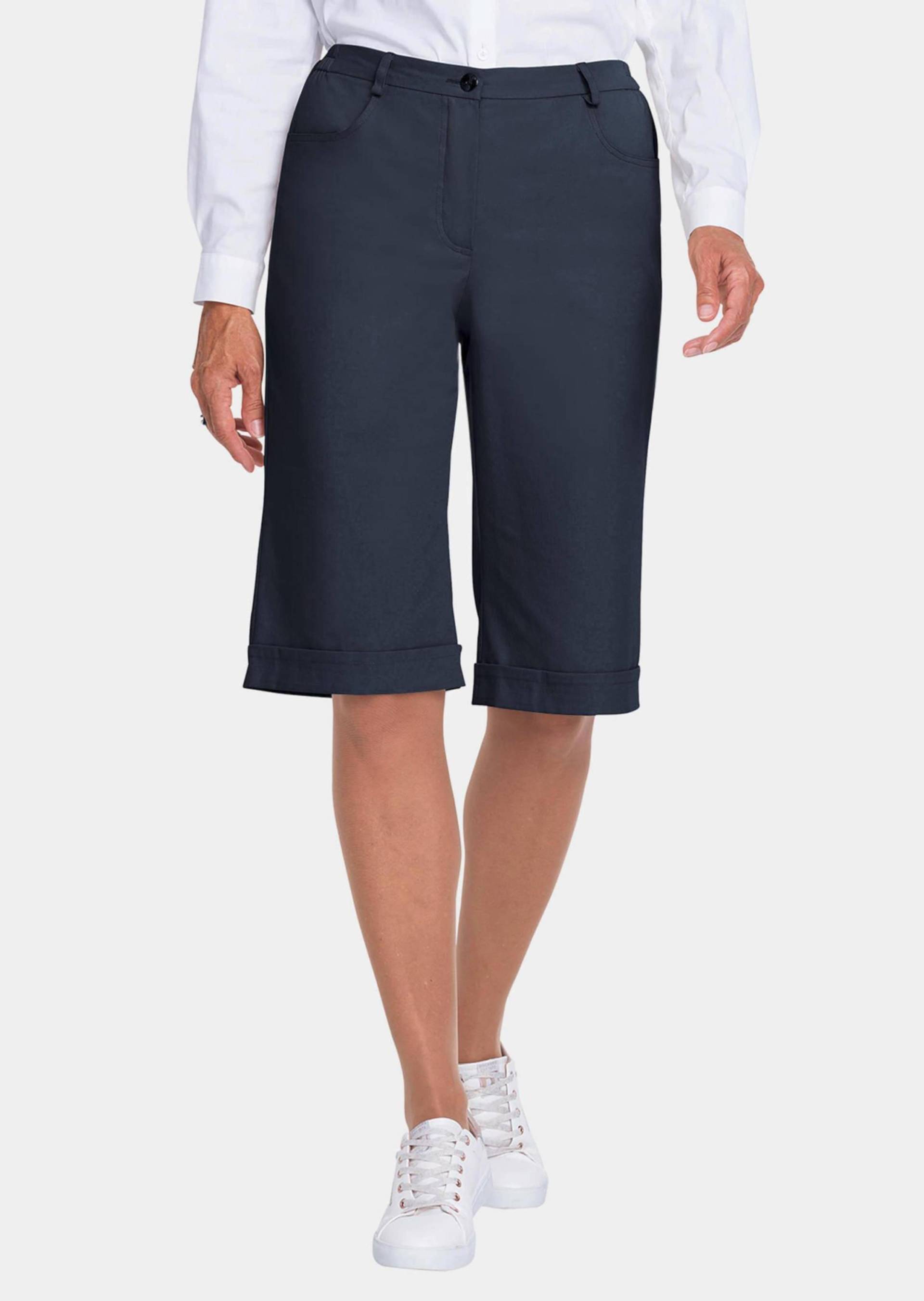 Sportliche Bermuda-Jeanshose - marine - Gr. 26 von Goldner Fashion von Goldner Fashion