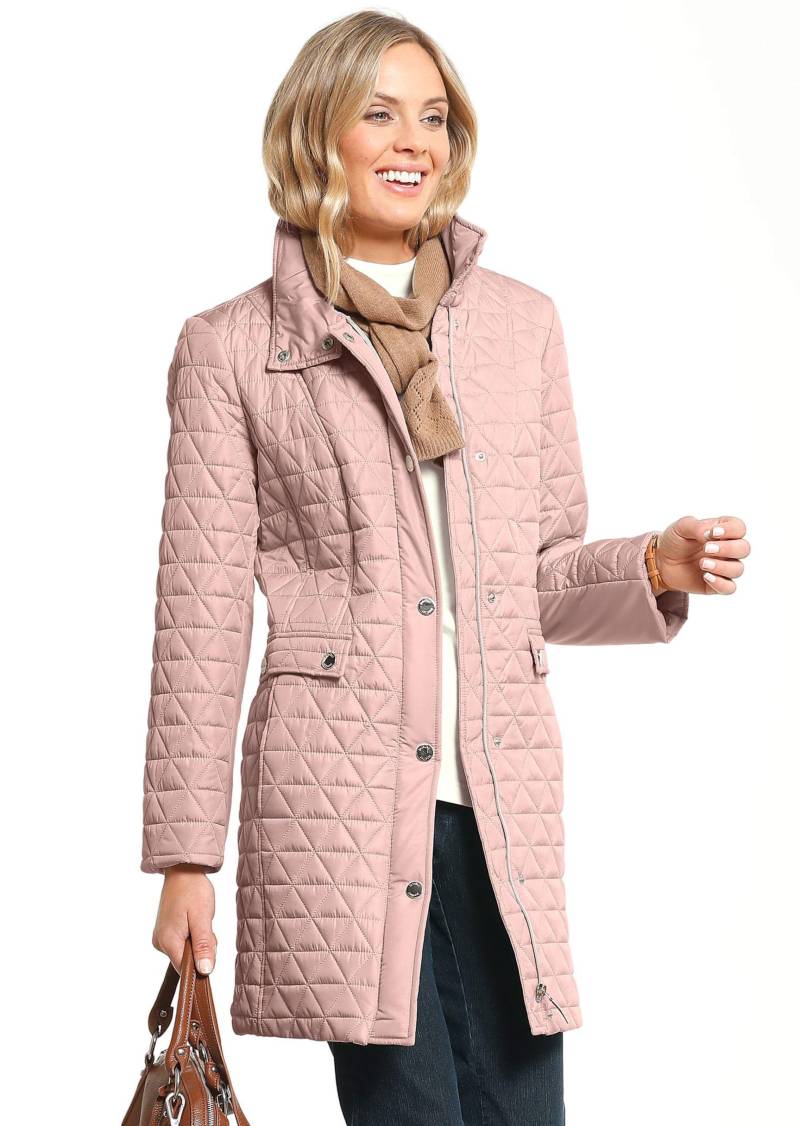 Stepp-Kurzmantel mit Stehkragen - altrosé - Gr. 23 von Goldner Fashion von Goldner Fashion