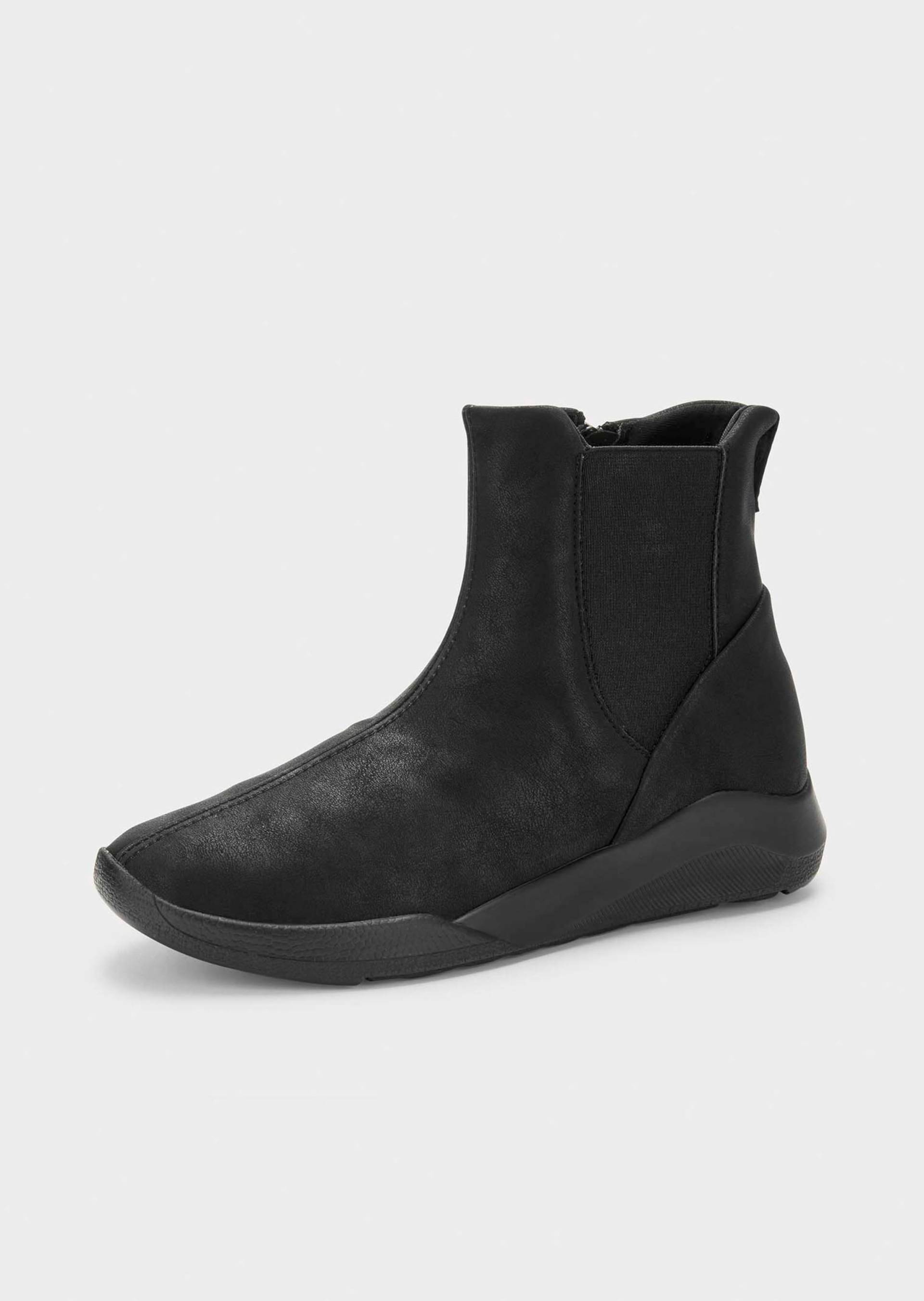 Stiefeletten mit Reißverschluss - schwarz - Gr. 38 von Goldner Fashion von Goldner Fashion