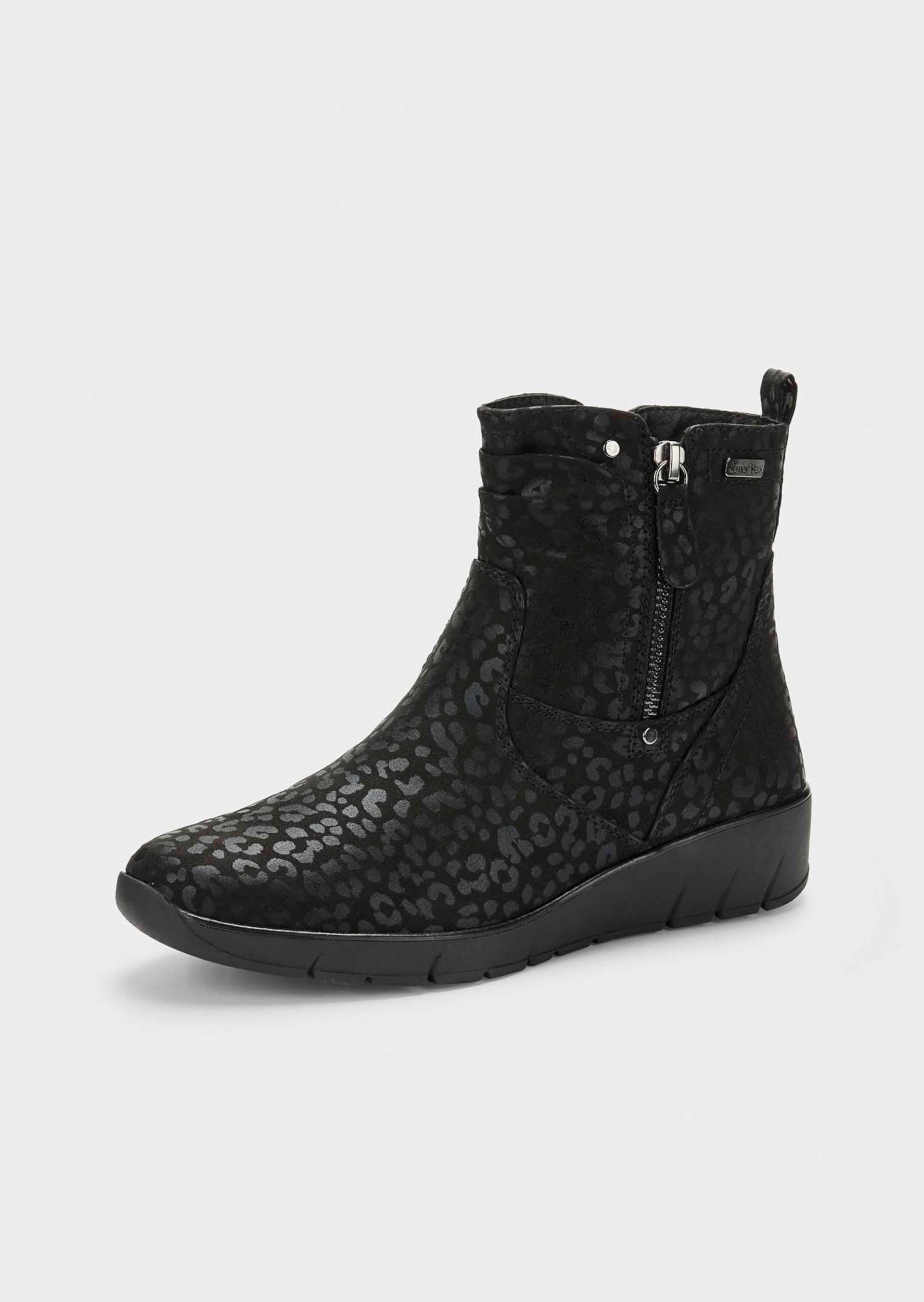 Stiefeletten mit hohem Schaft - schwarz - Gr. 39 von Goldner Fashion von Goldner Fashion