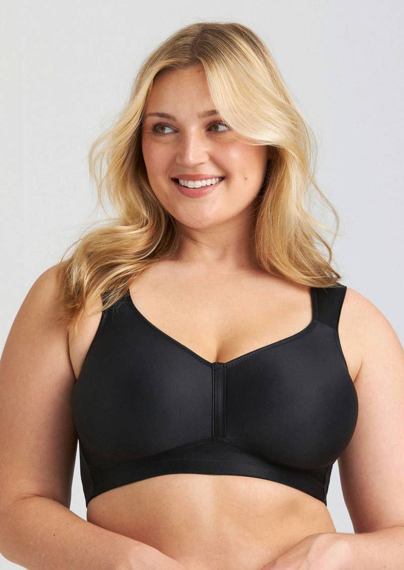 T-Shirt-BH ohne Bügel - schwarz - Gr. 105 B von Goldner Fashion von Goldner Fashion