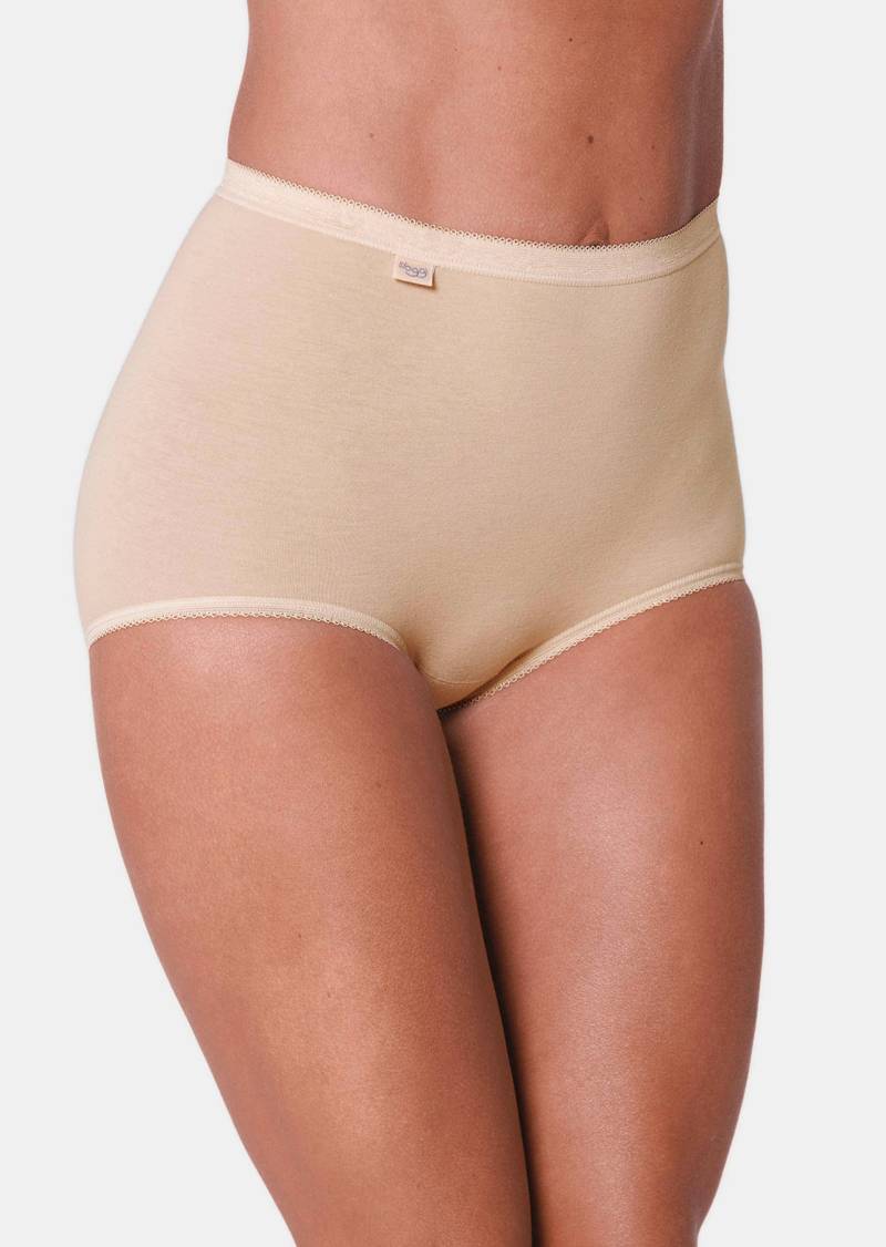 Taillenslip im 2er-Pack - caramel - Gr. 38 von Goldner Fashion von Goldner Fashion