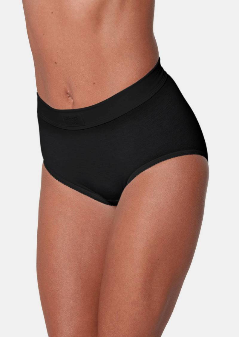 Taillenslip im 2er-Pack - schwarz - Gr. 38 von Goldner Fashion von Goldner Fashion