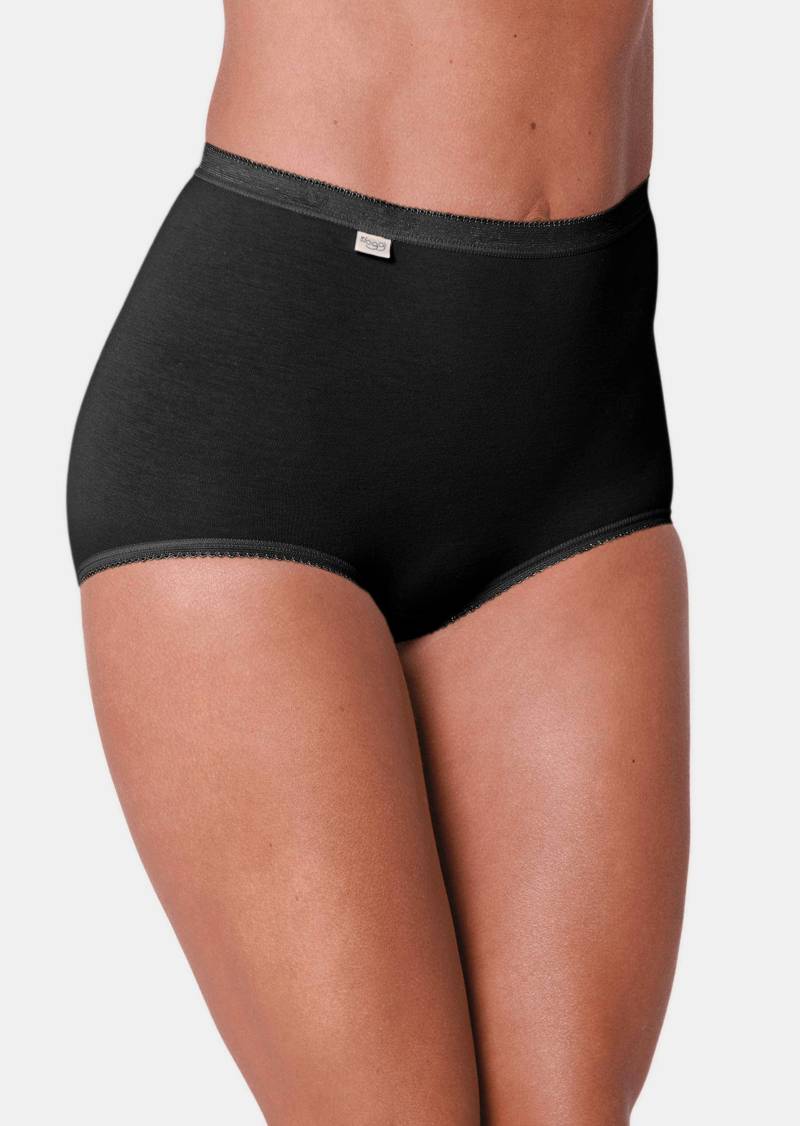 Taillenslip im 2er-Pack - schwarz - Gr. 38 von Goldner Fashion von Goldner Fashion
