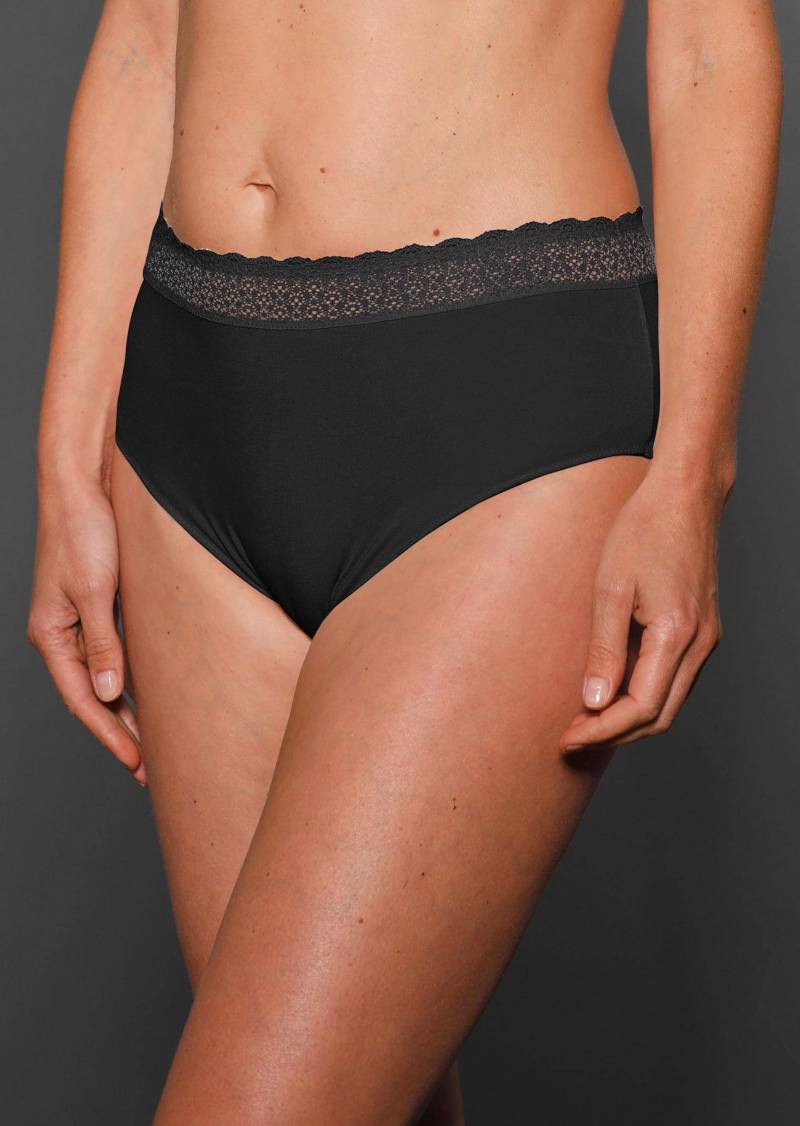 Taillenslip im 2er-Pack - schwarz - Gr. XL von Goldner Fashion von Goldner Fashion