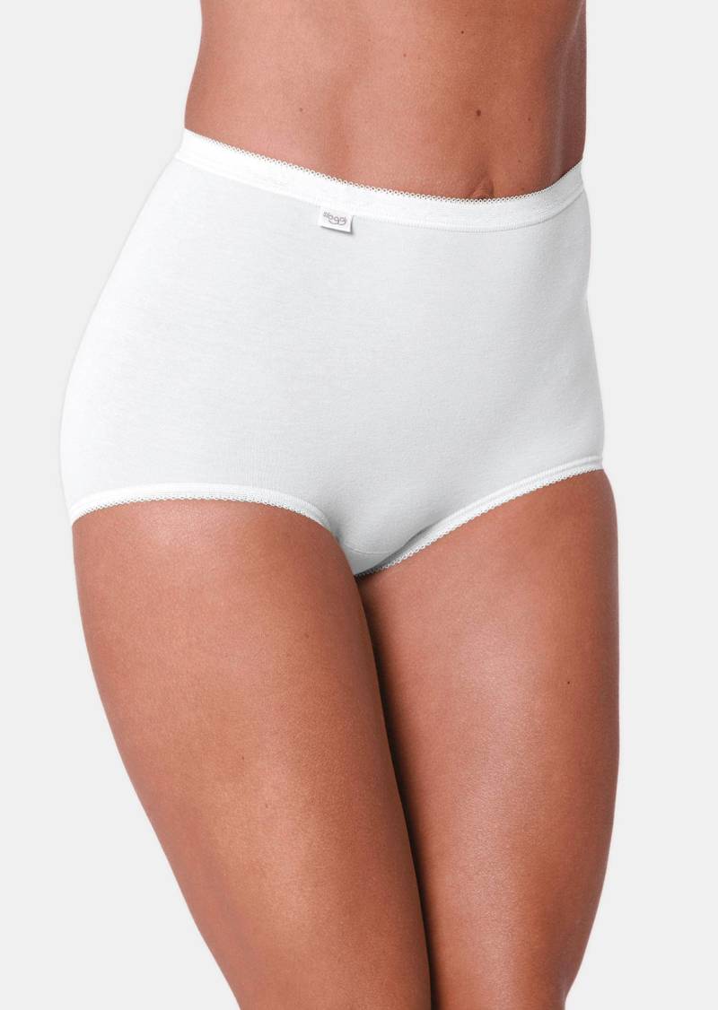 Taillenslip im 2er-Pack - weiß - Gr. 38 von Goldner Fashion von Goldner Fashion