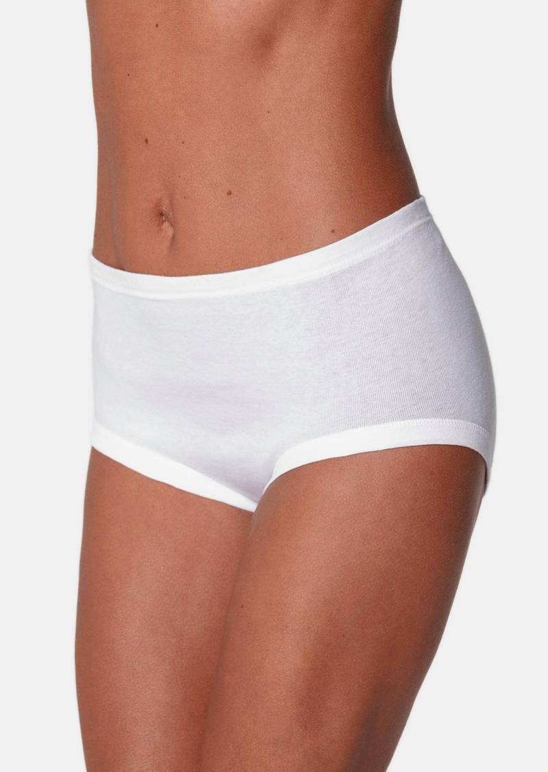 Taillenslip im 3er-Pack - weiß - Gr. 40 von Goldner Fashion von Goldner Fashion