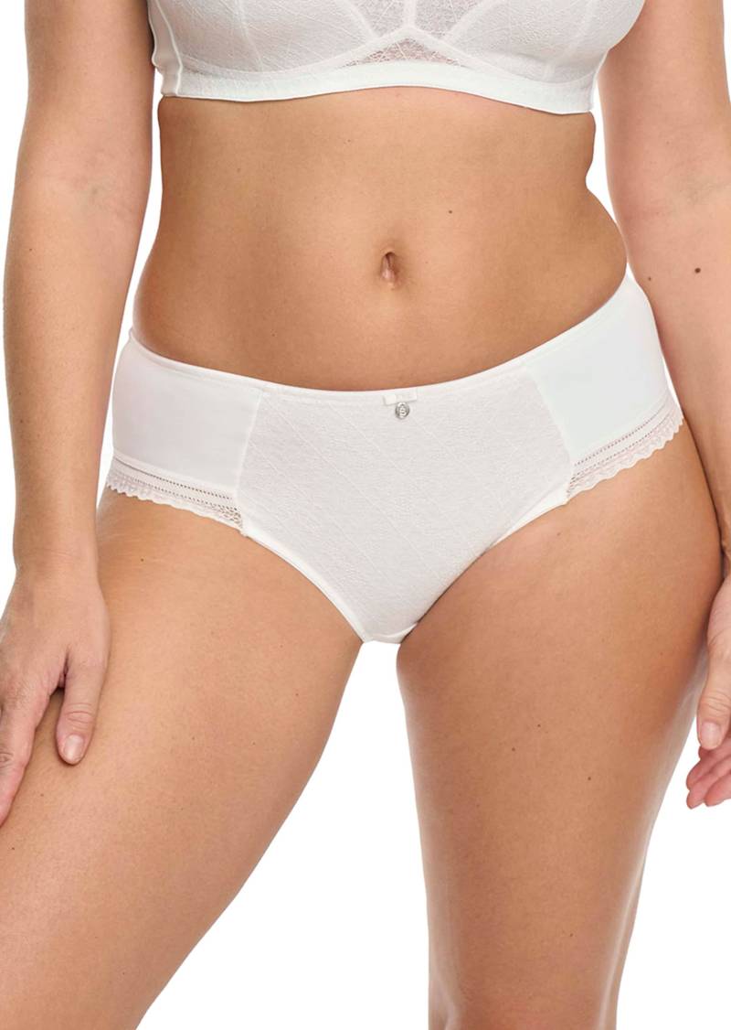 Taillenslip mit Spitzeneinsatz - champagner - Gr. 40 von Goldner Fashion von Goldner Fashion