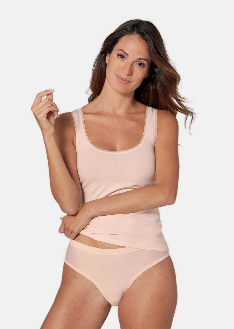 Trageangenehmes Achselhemd im 2er-Pack - champagner - Gr. XS von Goldner Fashion Trageangenehmes Achselhemd im 2er-Pack - champagner - Gr. XS von Goldner Fashion von Goldner Fashion