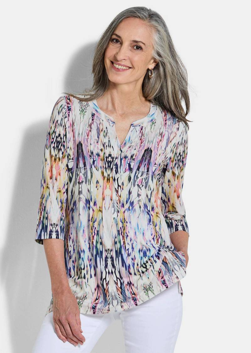Tunika aus weichem Viskose-Jersey - bunt / gemustert - Gr. 25 von Goldner Fashion von Goldner Fashion