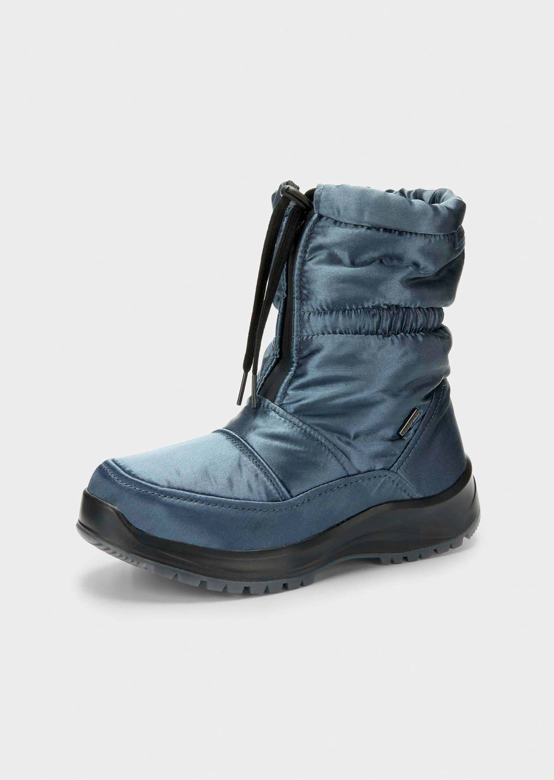 Winterstiefel mit Plüschfutter - blau - Gr. 39 von Goldner Fashion von Goldner Fashion