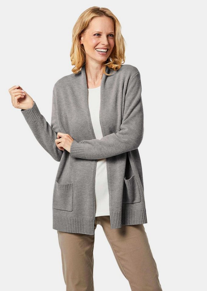 GOLDNER Strickjacke Kurzgröße: Strickjacke aus Merinowolle GOLDNER Strickjacke Kurzgröße: Strickjacke aus Merinowolle von Goldner