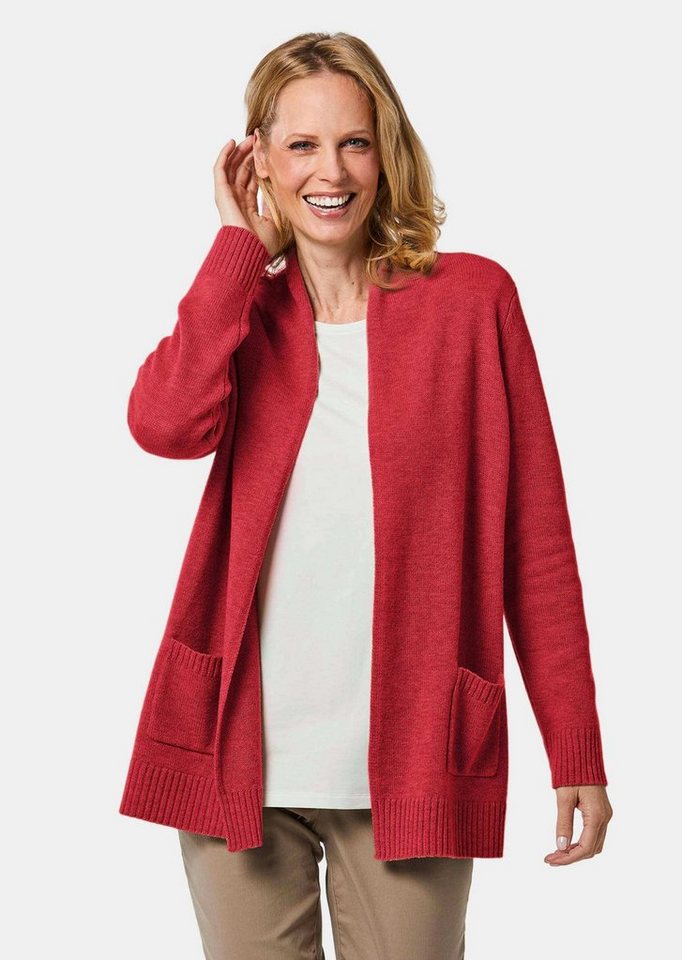GOLDNER Strickjacke Kurzgröße: Strickjacke aus Merinowolle von Goldner