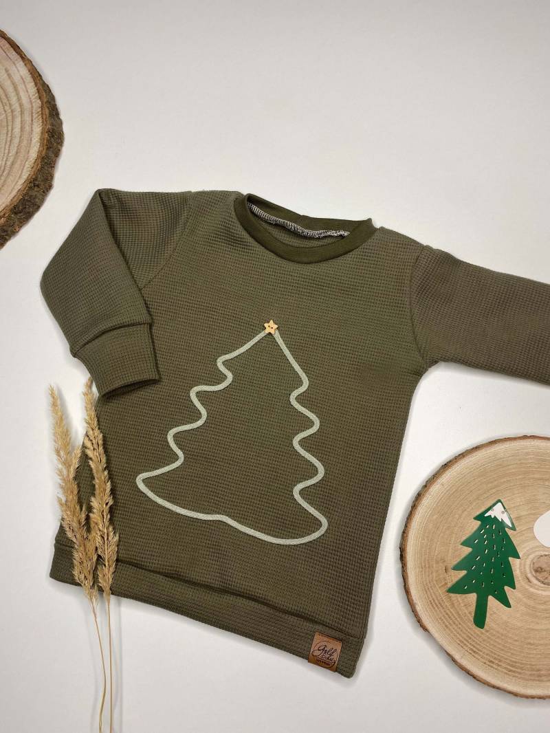 Weihnachten Weihnachtspulli Pulli Kinder Tannenbaum Advent von GoldschatzCaroMade